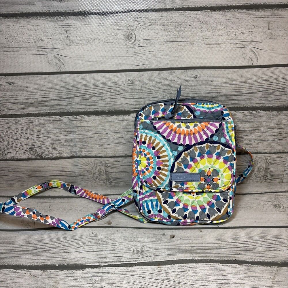 Vera Bradley RFID Mini Hipster Sunny Medallion Purse